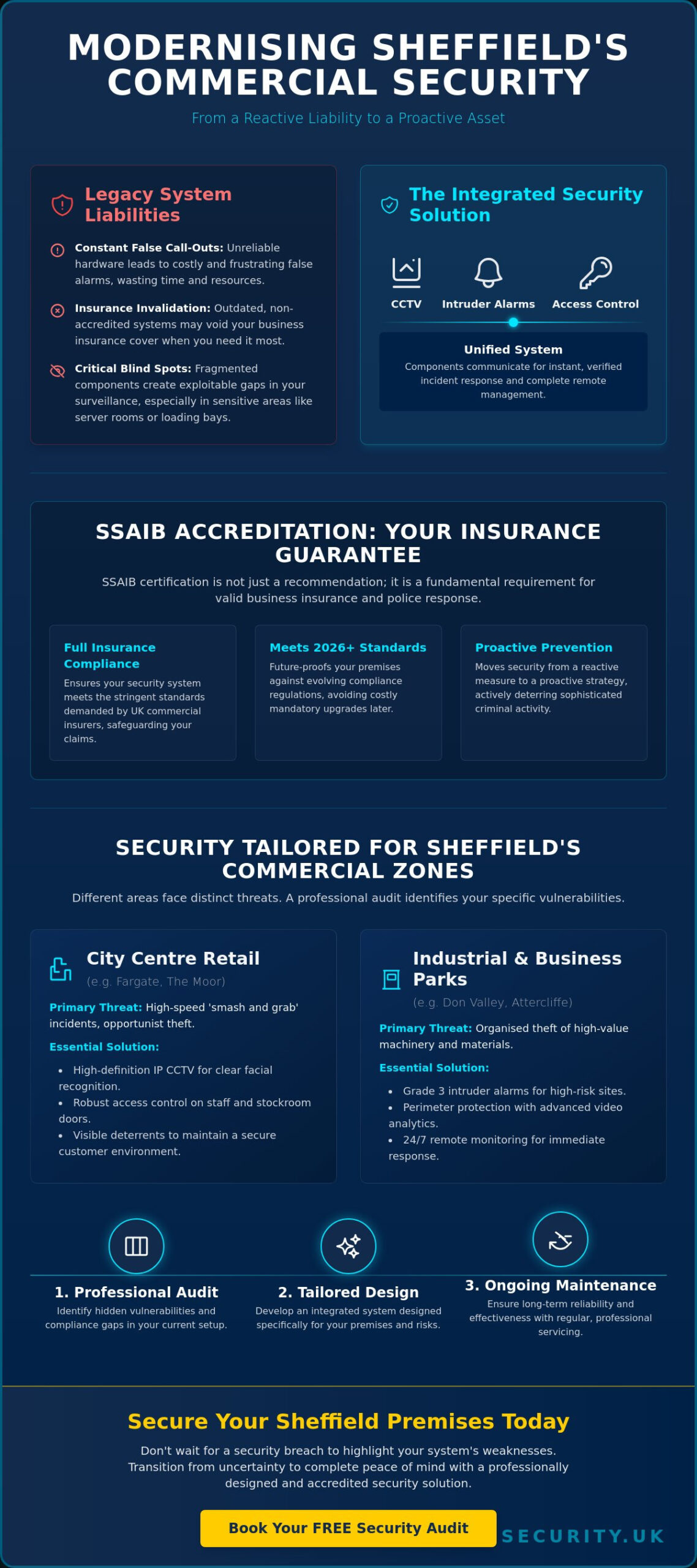 Commercial Security Systems Sheffield: Protecting Your Business Assets in 2026