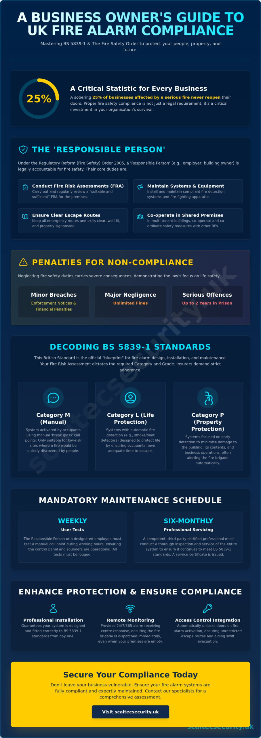 Fire Alarm Regulations for UK Business: The 2026 Compliance Guide