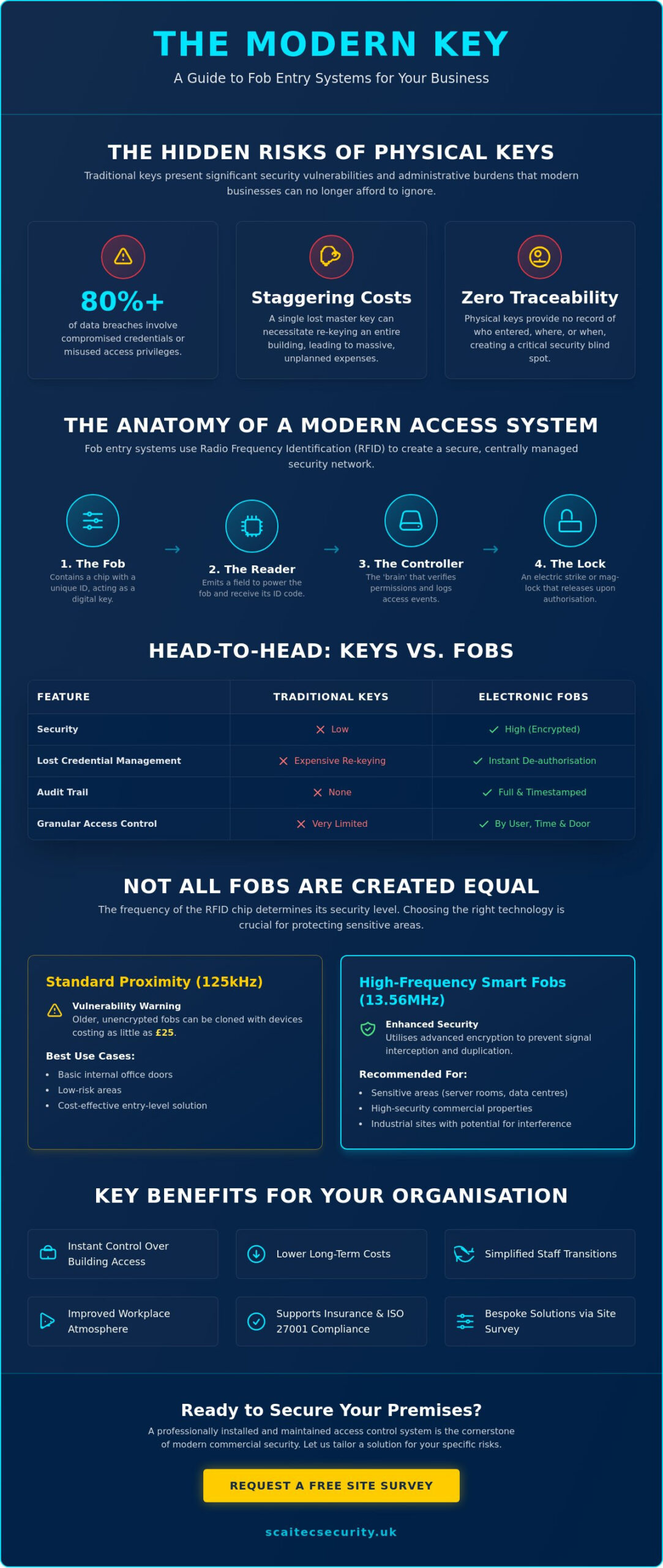 Fob Entry Systems for Business: The Ultimate Guide to Secure Access Control in 2026