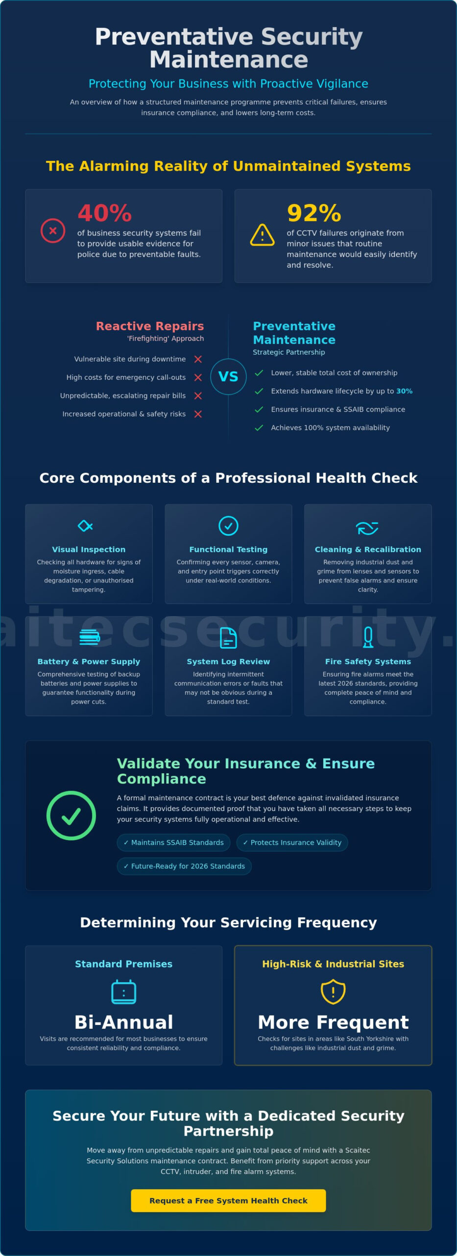 Preventative Security Maintenance: The 2026 Guide to Protecting Your UK Business