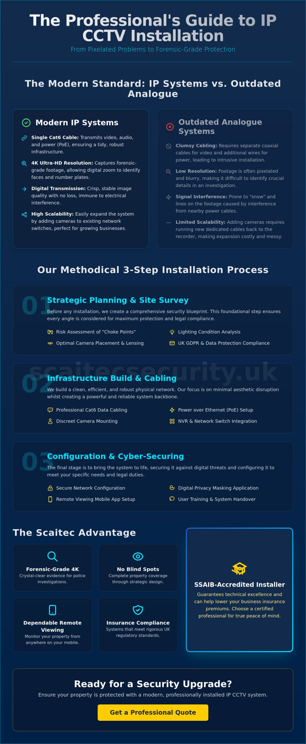 How IP CCTV Camera Installation Secures Modern Homes and Businesses