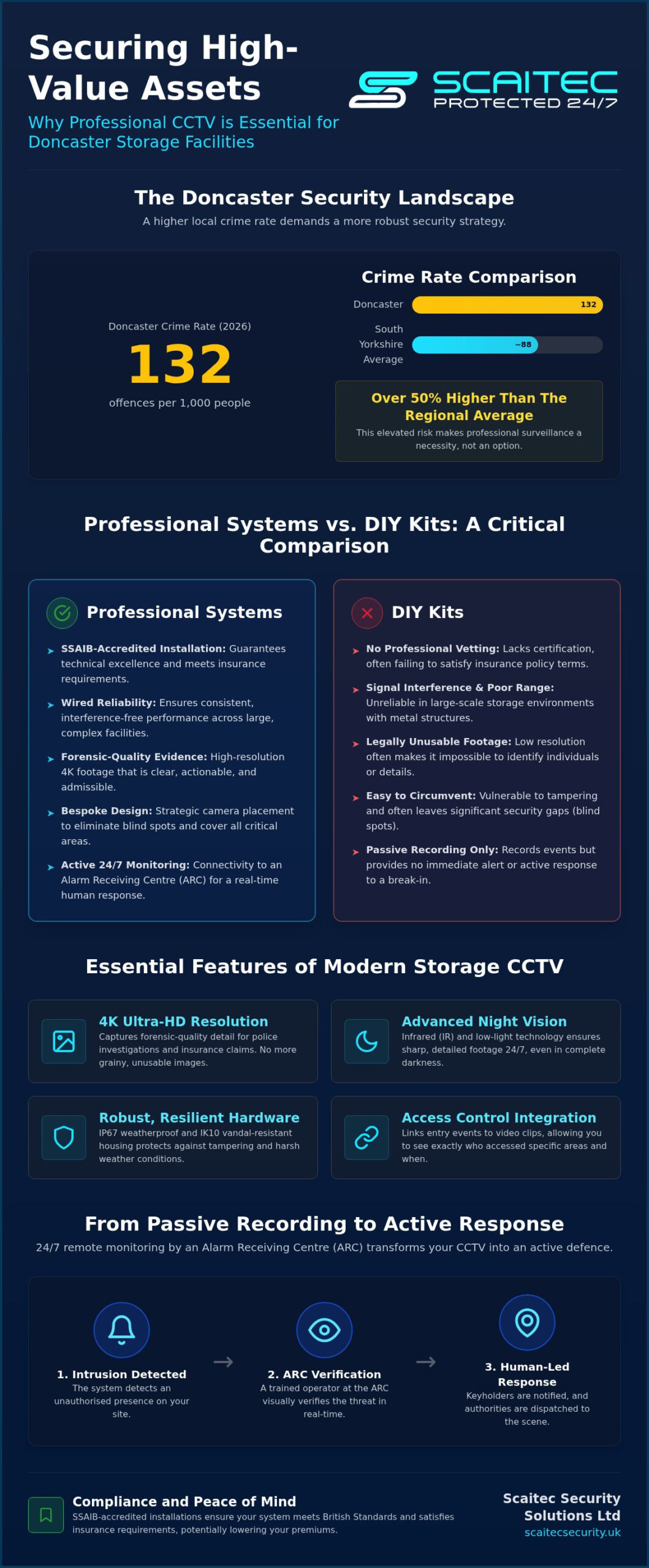 Storage Unit CCTV Doncaster: The 2026 Professional Security Guide