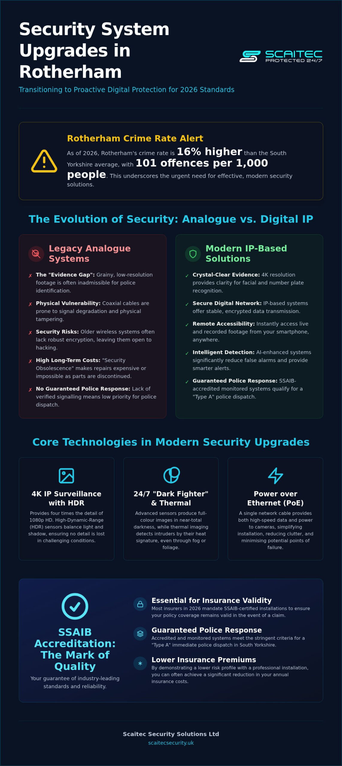 Security System Upgrade Rotherham: Modernising Your Property Protection in 2026